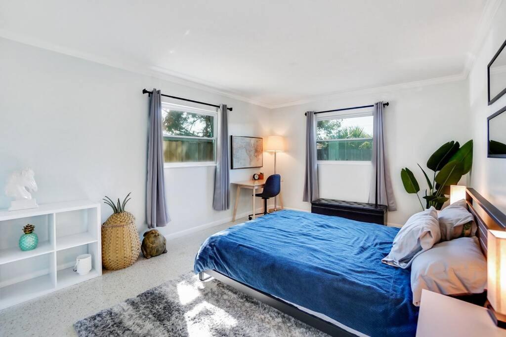 Boho Villa 10 Mins From Siesta Sarasota Bagian luar foto